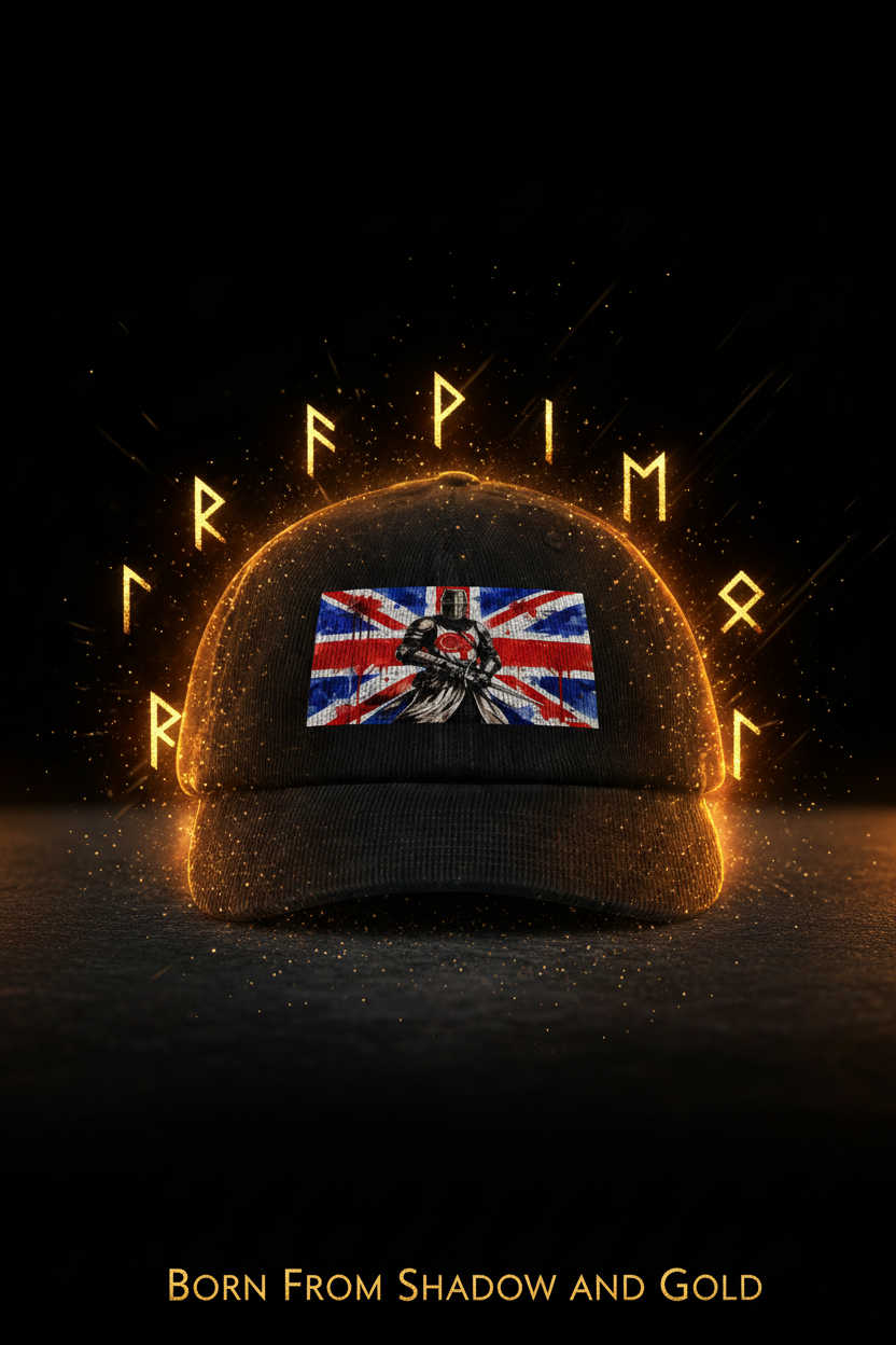Elevate Your Style with the Union Jack Corduroy Hat - Velvet Ink Market (V.I.M)