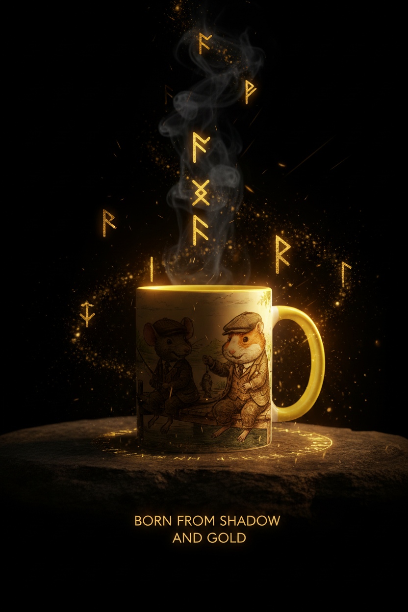 Fantasy Fishing Mug: Celebrate Whimsy with Your Morning Brew - Velvet Ink Market (V.I.M)