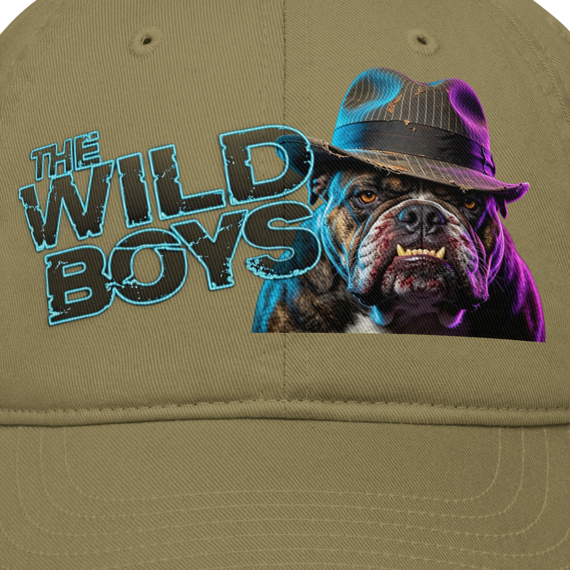 Organic Bulldog Dad Hat - V.I.M Wild Boys Theme for Loyal Souls - Velvet Ink Market (V.I.M)