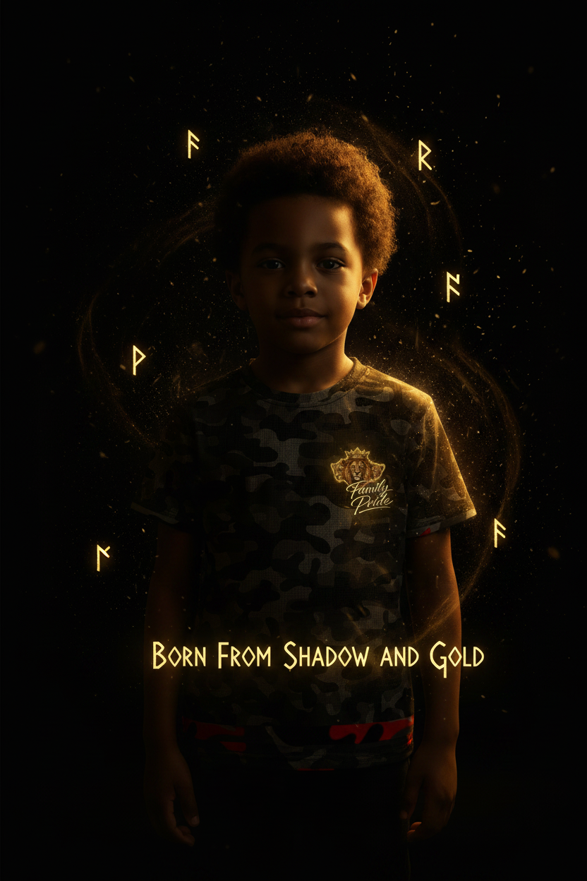 Urban Camo Pride Kids T-Shirt – Adventure-Ready Comfort for Kids - Velvet Ink Market (V.I.M)
