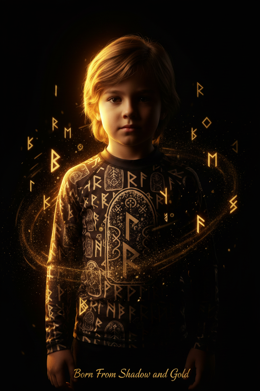 V.I.M Runestone Youth Rash Guard - Velvet Ink Market (V.I.M)