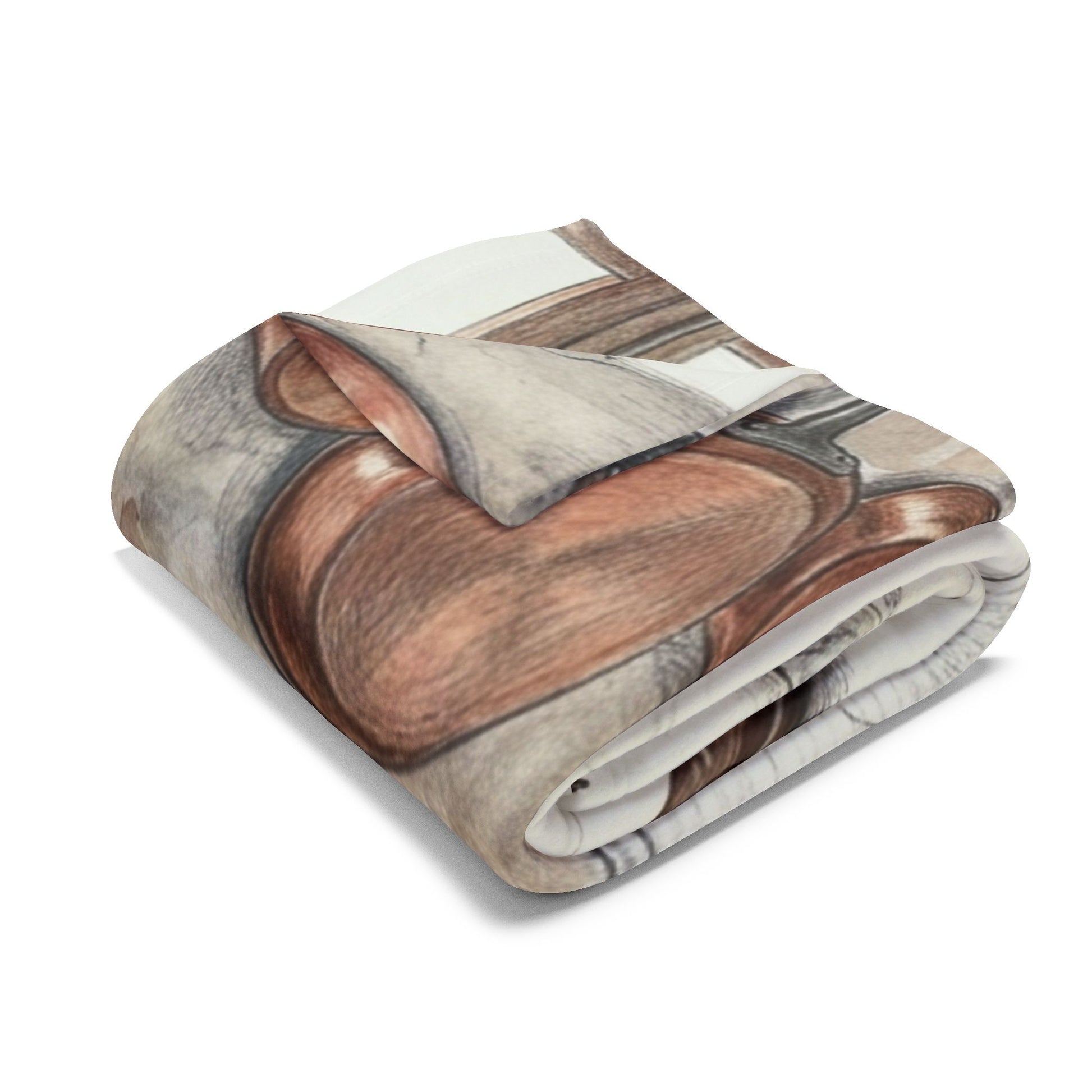 V.I.M Abstract Cooking Scene Art Fleece Blanket - Velvet Ink Market (V.I.M)