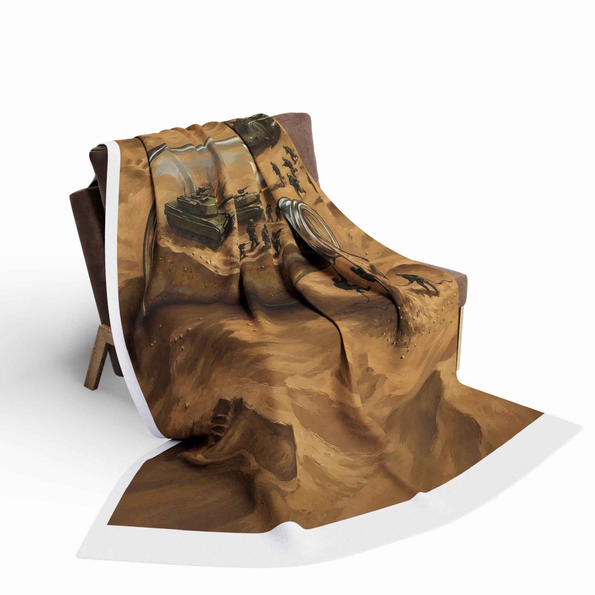 Sandpit Fantasy Fleece Blanket - Velvet Ink Market (V.I.M)