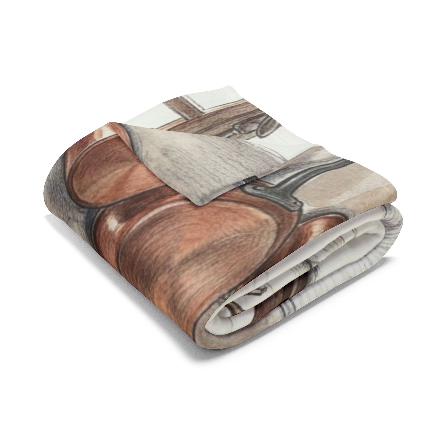 V.I.M Abstract Cooking Scene Art Fleece Blanket - Velvet Ink Market (V.I.M)