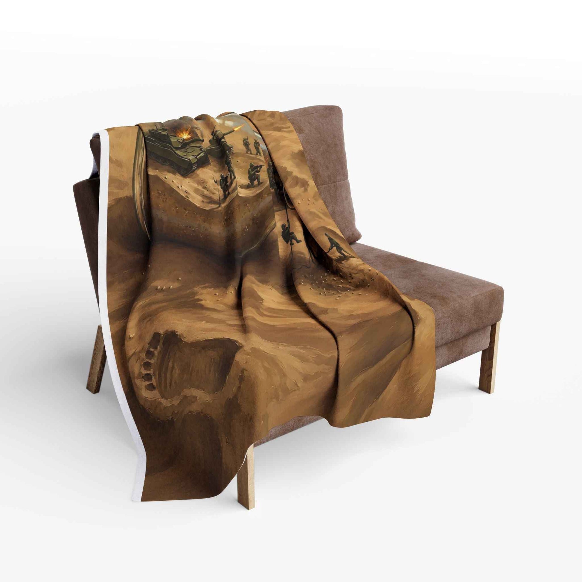 Sandpit Fantasy Fleece Blanket - Velvet Ink Market (V.I.M)