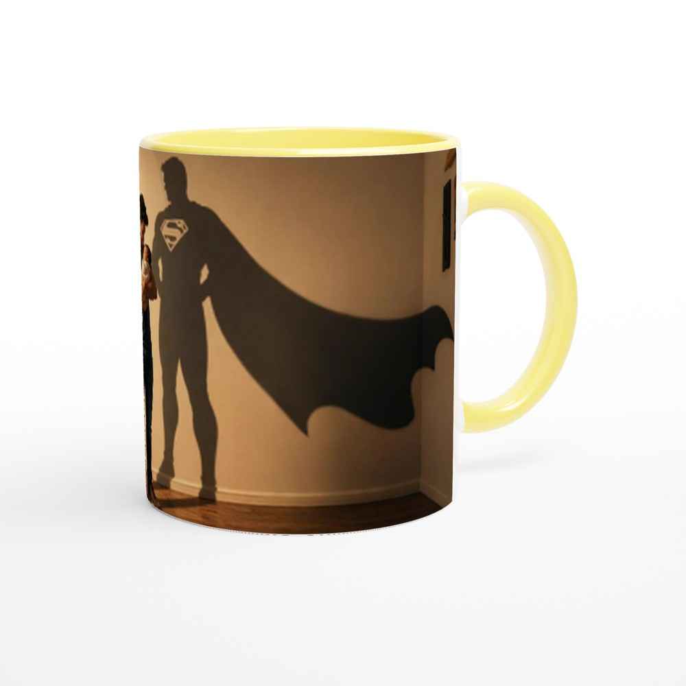 Real Fathers Are Heroes Mug - Velvet Ink Market (V.I.M)
