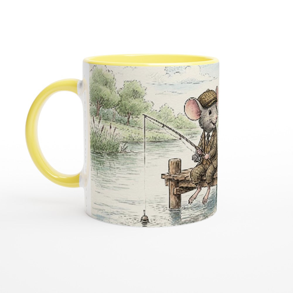 Fantasy Furry Friends Fishing Mug - Velvet Ink Market (V.I.M)