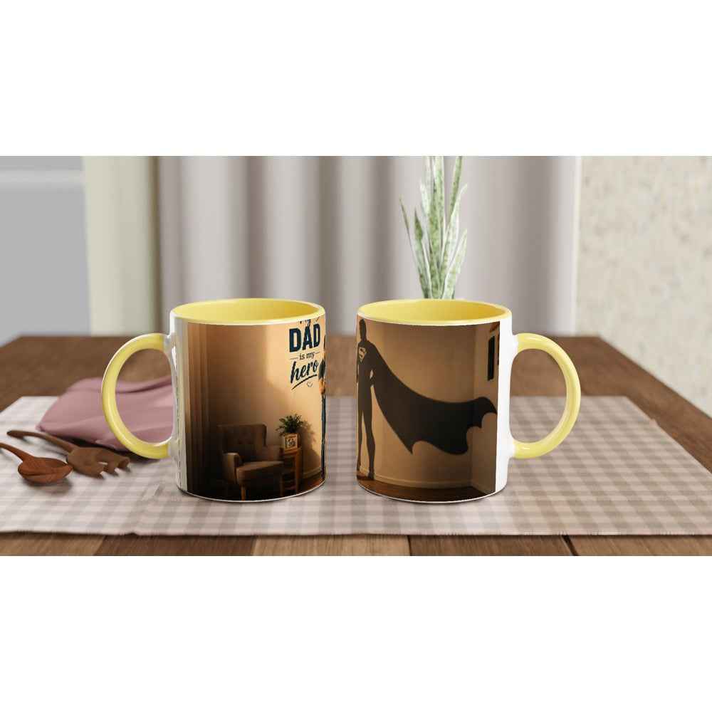 Real Fathers Are Heroes Mug - Velvet Ink Market (V.I.M)