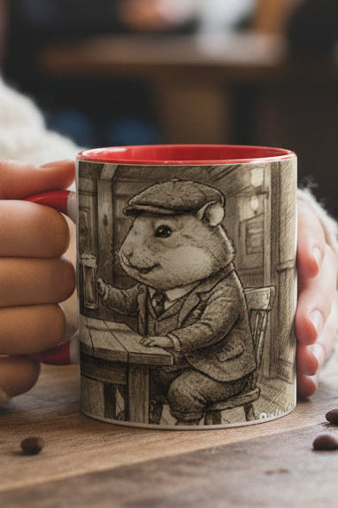 Furry Friends Social Hour Mug - Velvet Ink Market (V.I.M)