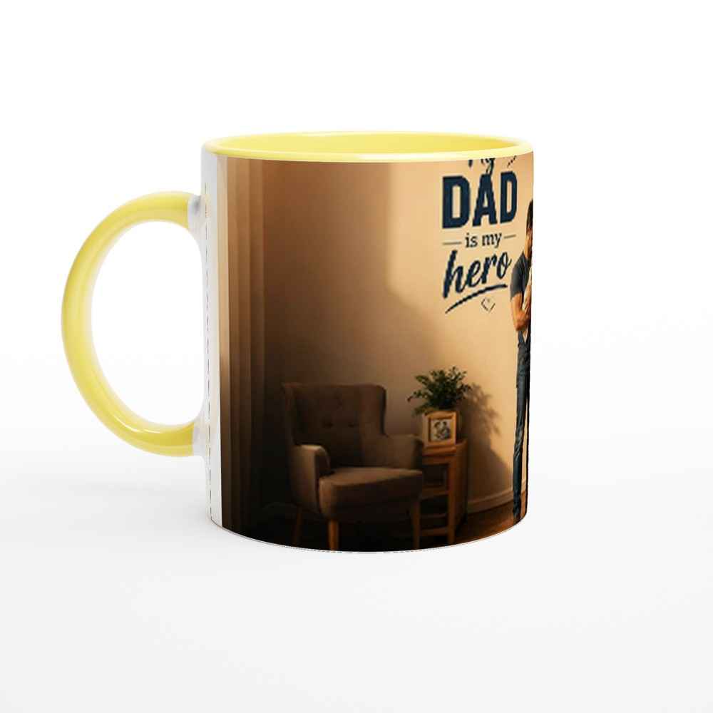 Real Fathers Are Heroes Mug - Velvet Ink Market (V.I.M)