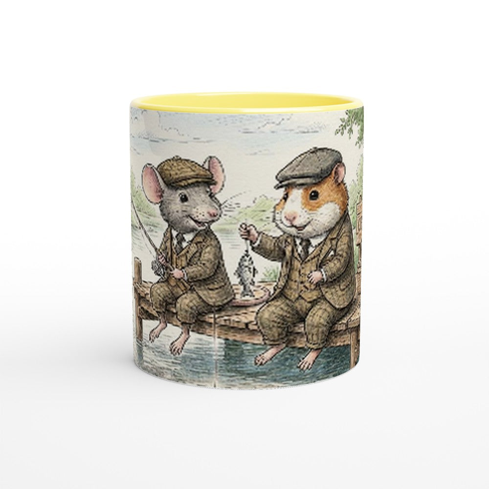 Fantasy Furry Friends Fishing Mug - Velvet Ink Market (V.I.M)