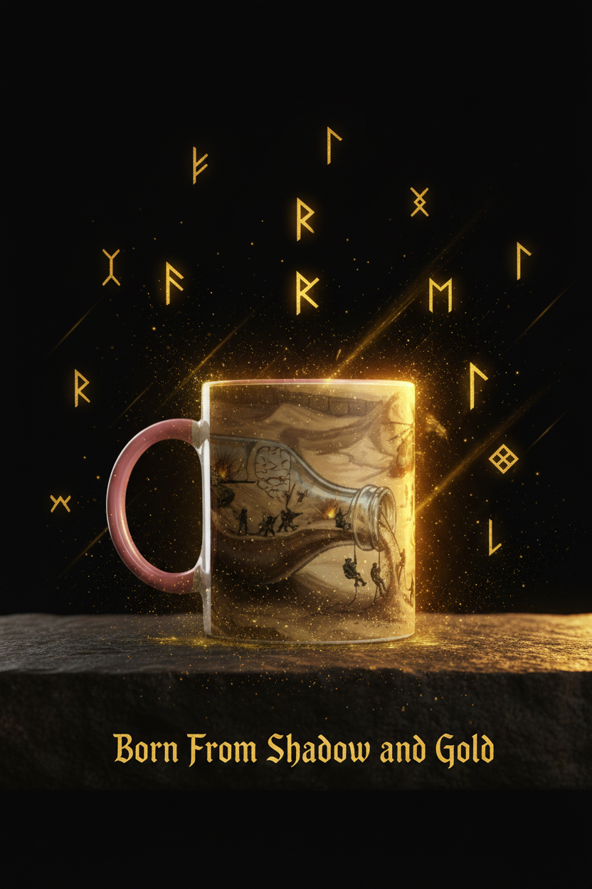 Worlds Within Worlds Fantasy Art Mug - Velvet Ink Market (V.I.M)