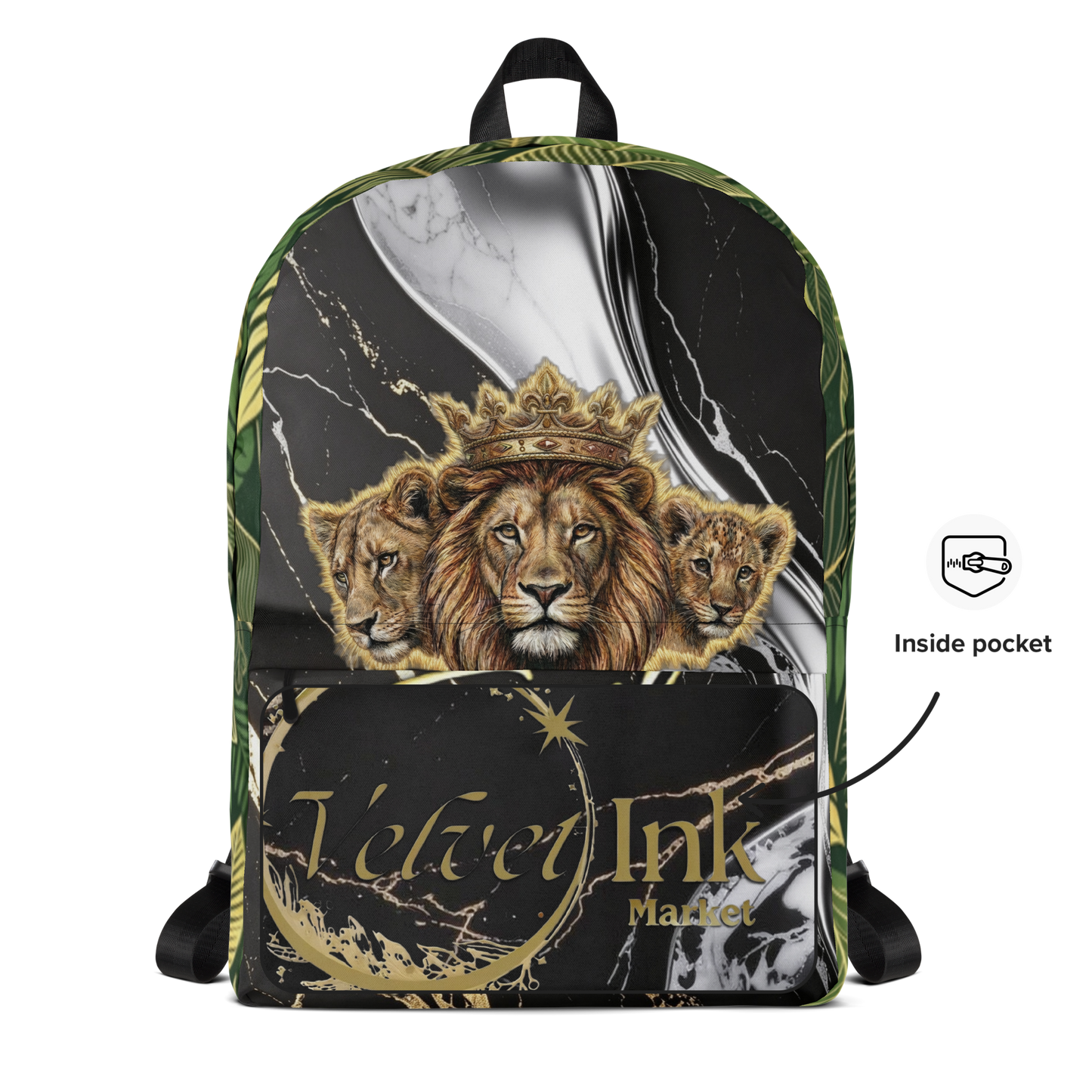 V.I.M Pride Lion Backpack - Velvet Ink Market (V.I.M)