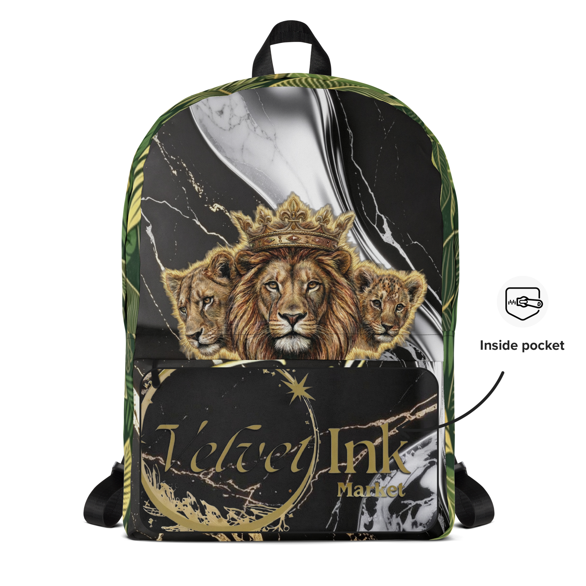 V.I.M Pride Lion Backpack - Velvet Ink Market (V.I.M)