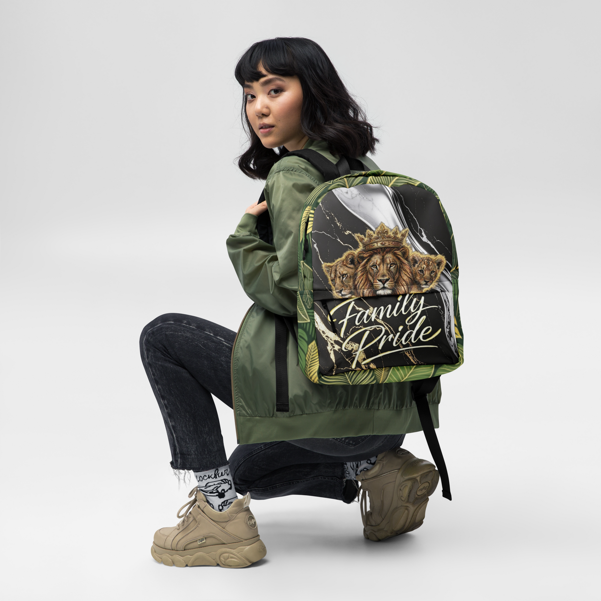 V.I.M Pride Lion Backpack - Velvet Ink Market (V.I.M)