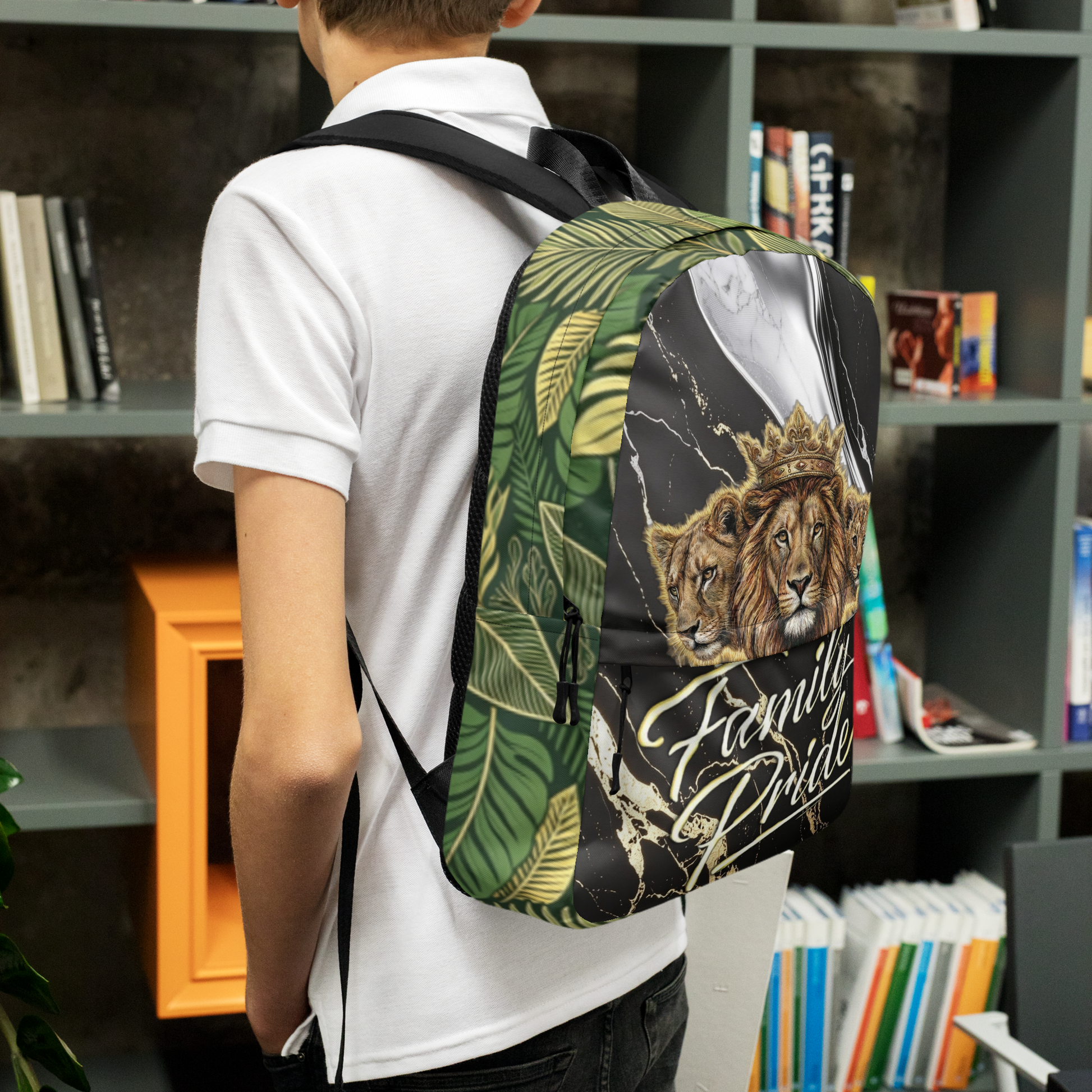 V.I.M Pride Lion Backpack - Velvet Ink Market (V.I.M)