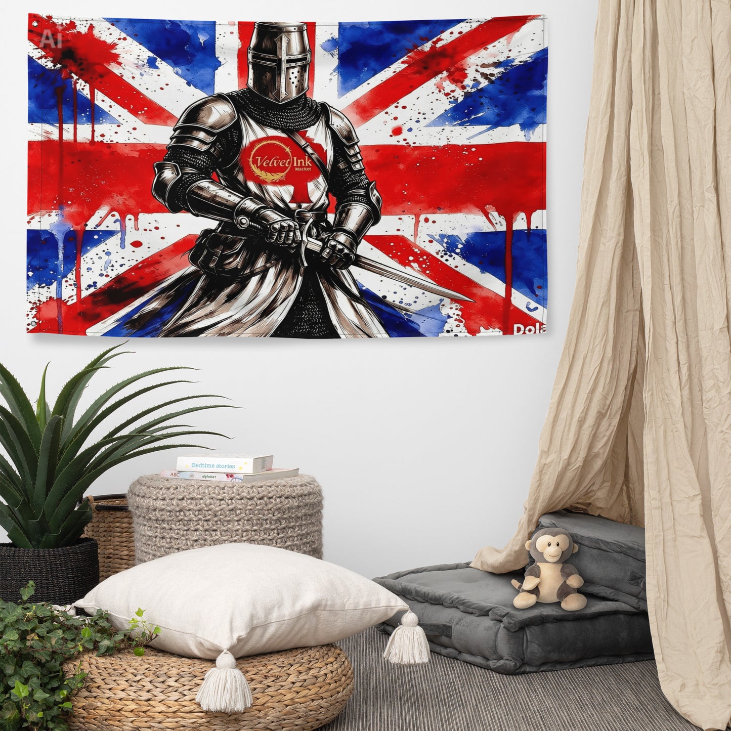 Union Sovereign Flag Print - Velvet Ink Market (V.I.M)