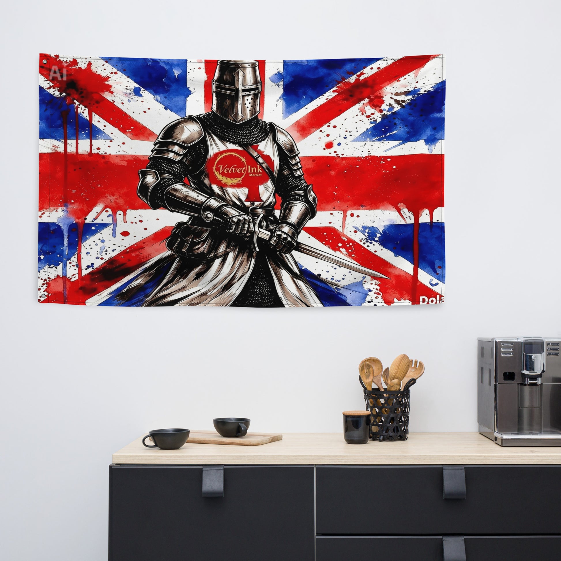 Union Sovereign Flag Print - Velvet Ink Market (V.I.M)