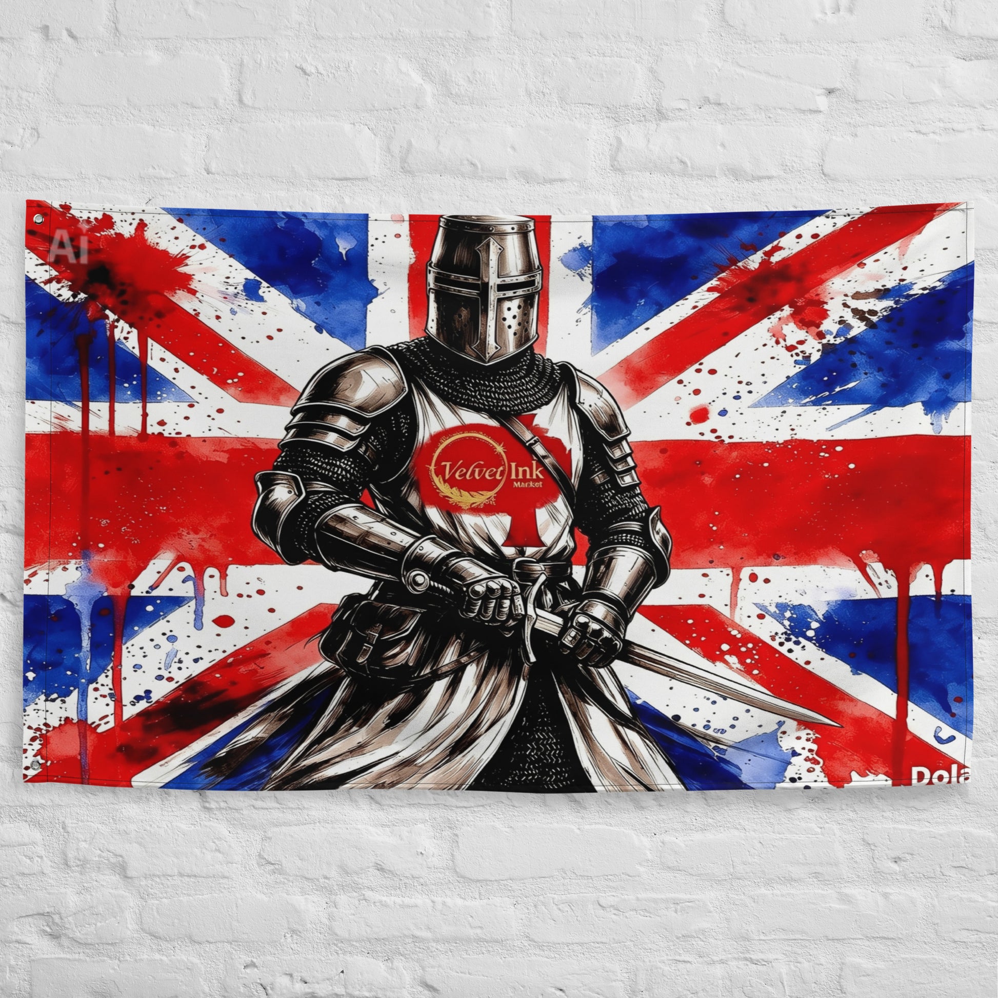 Union Sovereign Flag Print - Velvet Ink Market (V.I.M)
