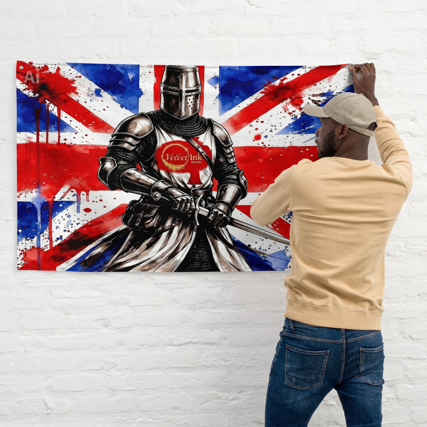 Union Sovereign Flag Print - Velvet Ink Market (V.I.M)