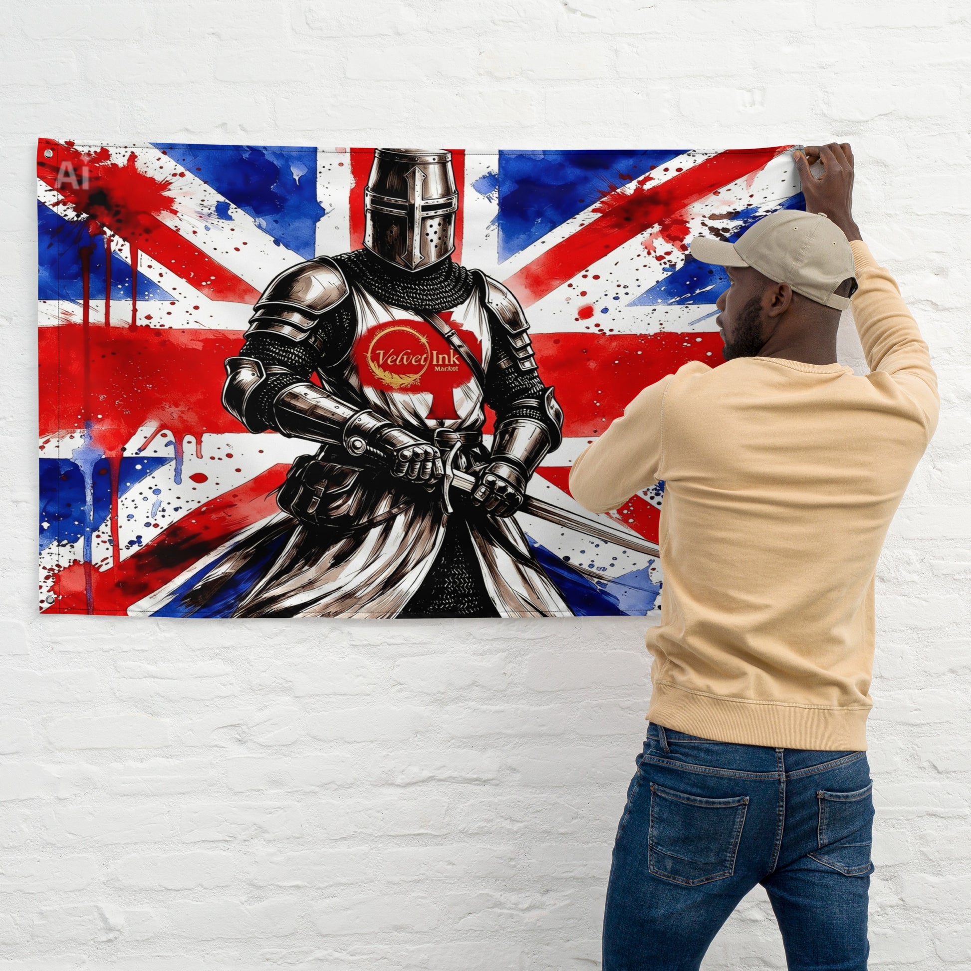 Union Sovereign Flag Print - Velvet Ink Market (V.I.M)