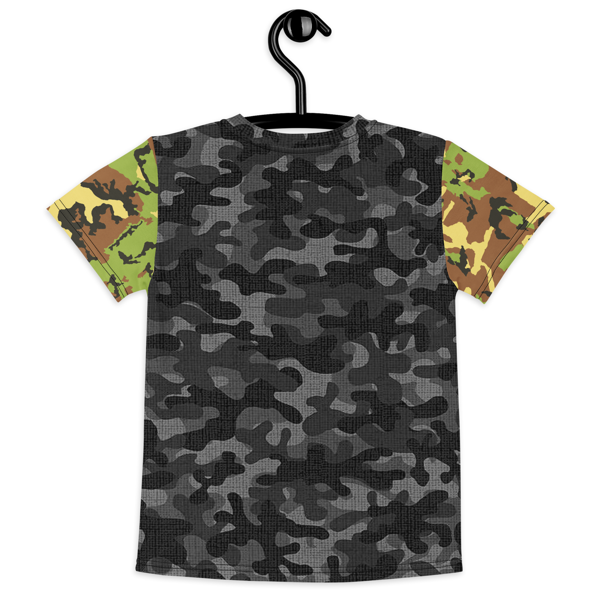 V.I.M Camo Print Streetwear Kids Crew Neck Tee - Velvet Ink Market (V.I.M)