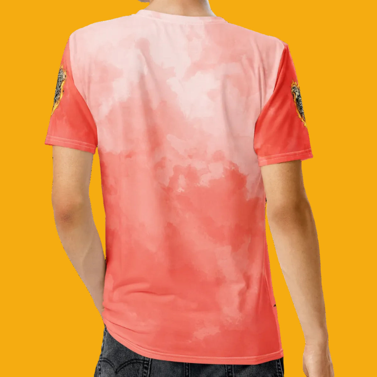 Hiking Wild Graphic T-Shirt — back view