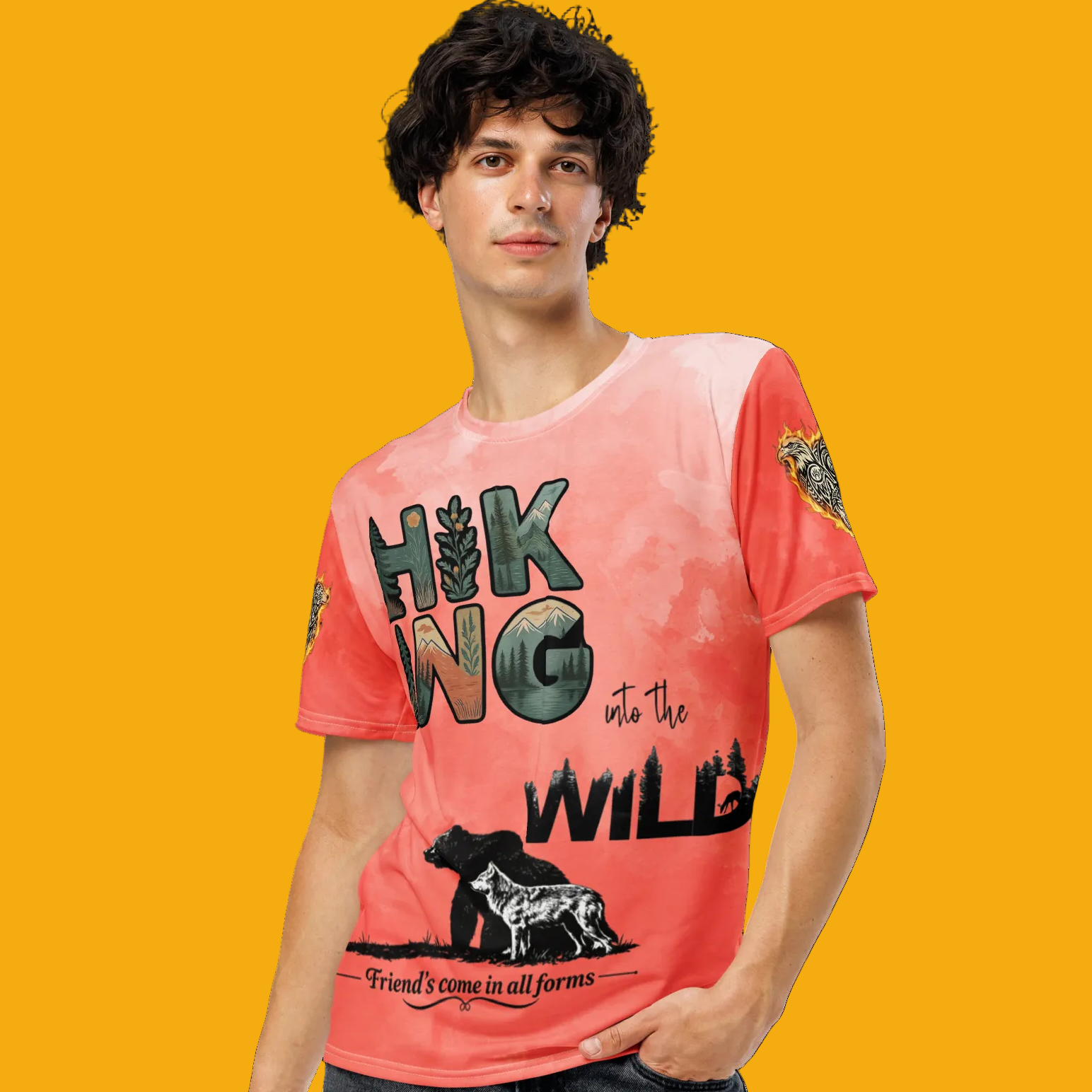 Outdoor Trail Sovereign Men's Tee - Velvet Ink Market (V.I.M)