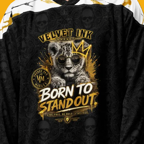 Tribal Skull Black Marble Yoke Hockey Jersey - Velvet Ink Market (V.I.M)