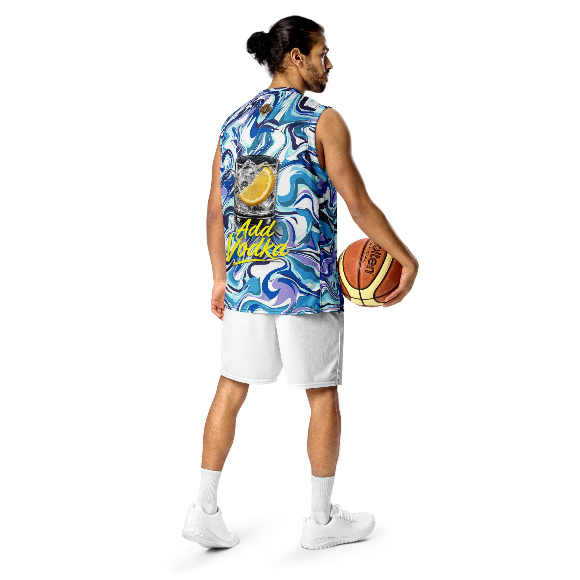 Citrus Marble "Life Gives You Lemons" Basketball Jersey - Velvet Ink Market (V.I.M)
