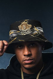 V.I.M Sigil Family Pride Shadow & Gold Reversible Bucket Hat - Velvet Ink Market (V.I.M)