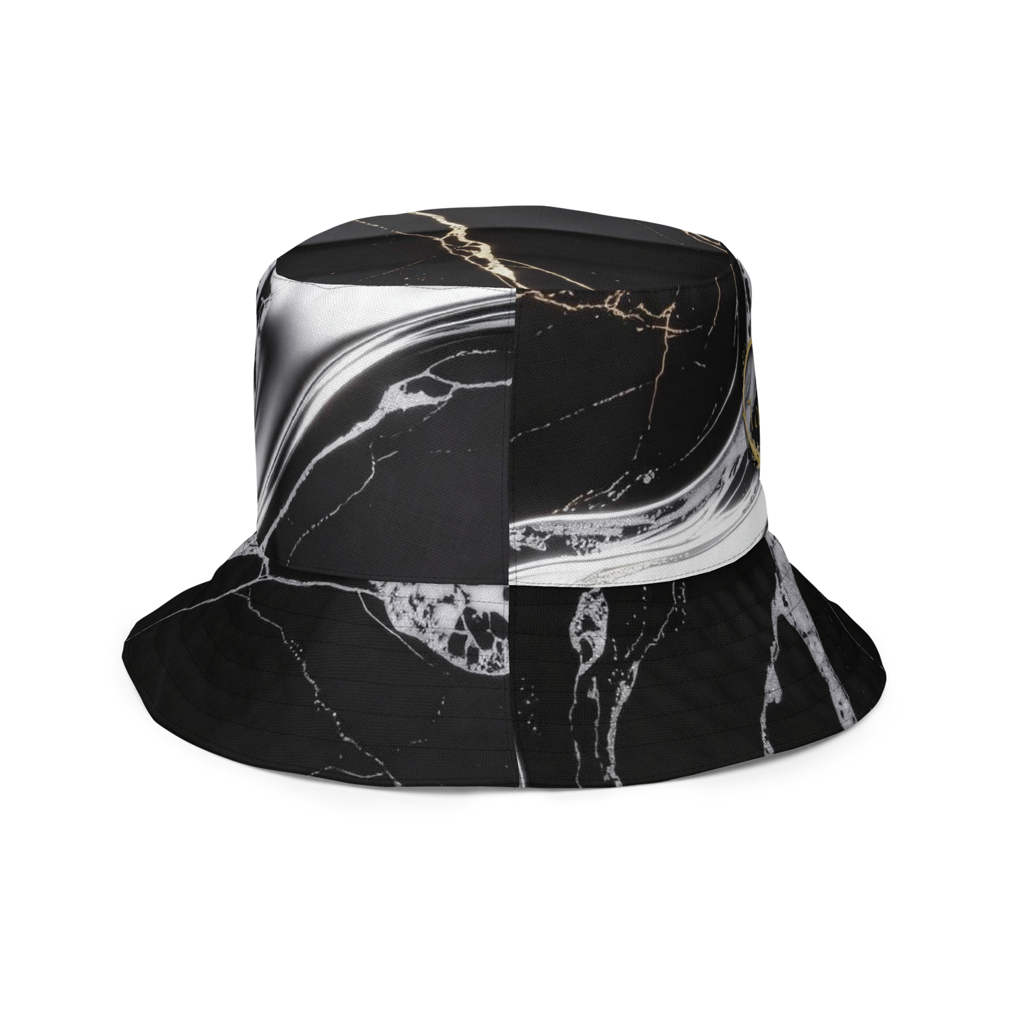 V.I.M Sigil Family Pride Shadow & Gold Reversible Bucket Hat - Velvet Ink Market (V.I.M)