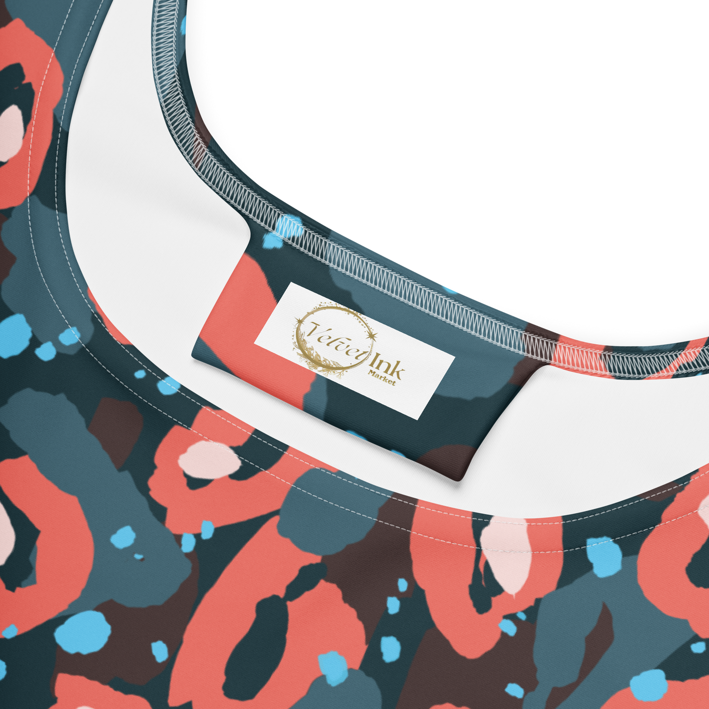 Wild Sovereign Leopard Skater Dress - Velvet Ink Market (V.I.M)