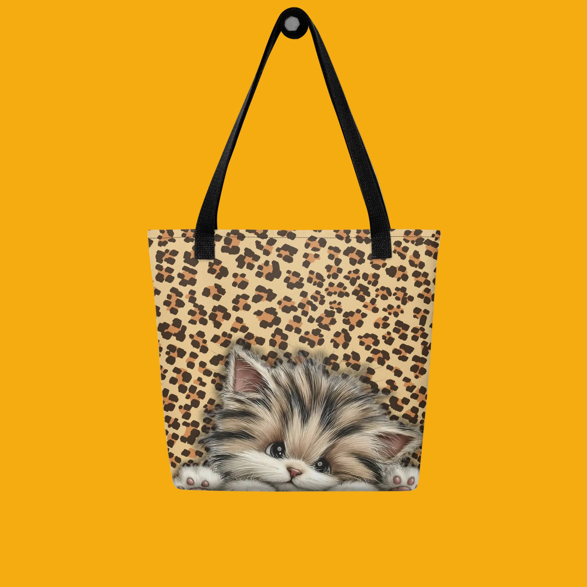 Celestial Bloom Kitty Tote Bag - Velvet Ink Market (V.I.M)