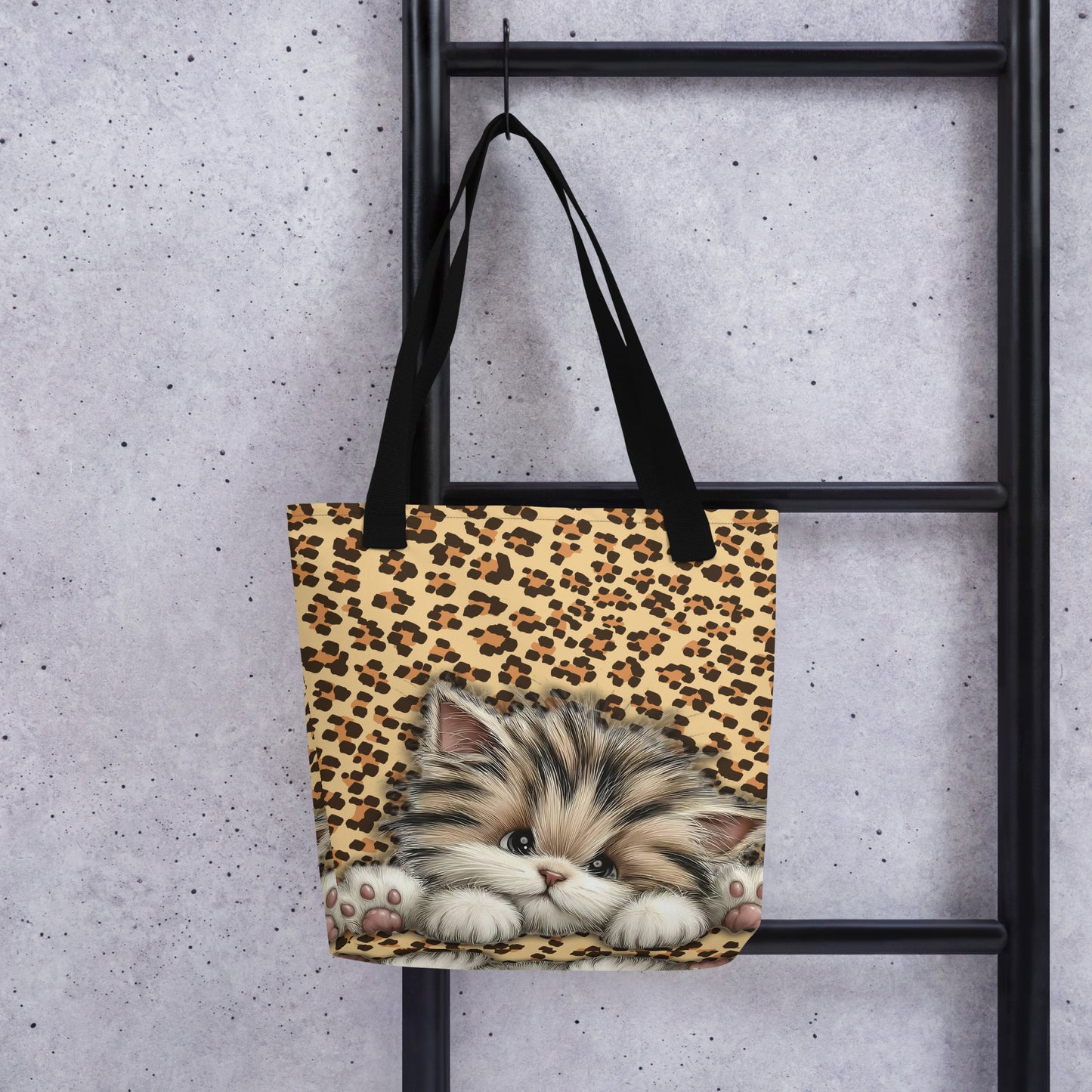 Celestial Bloom Kitty Tote Bag - Velvet Ink Market (V.I.M)