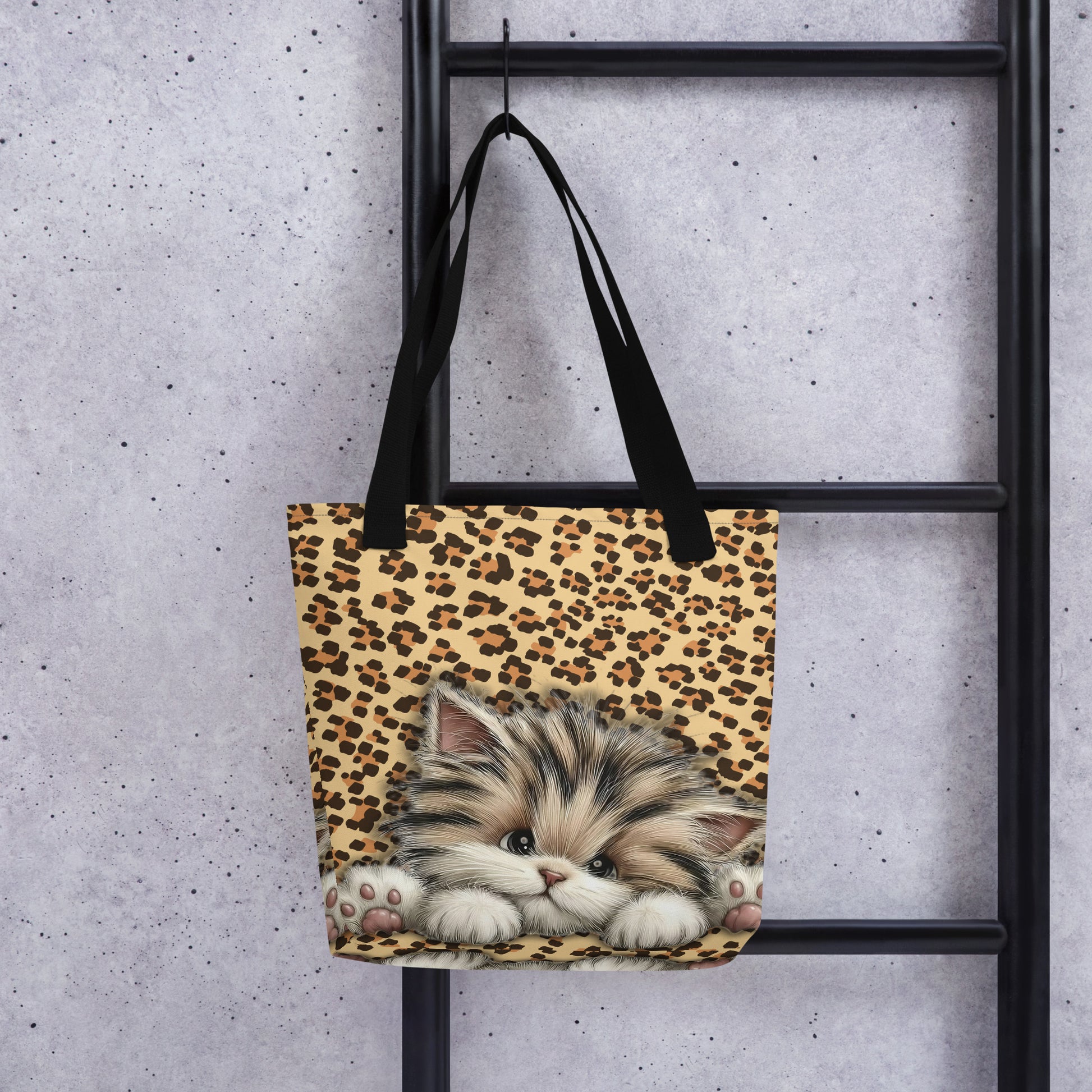 Celestial Bloom Kitty Tote Bag - Velvet Ink Market (V.I.M)