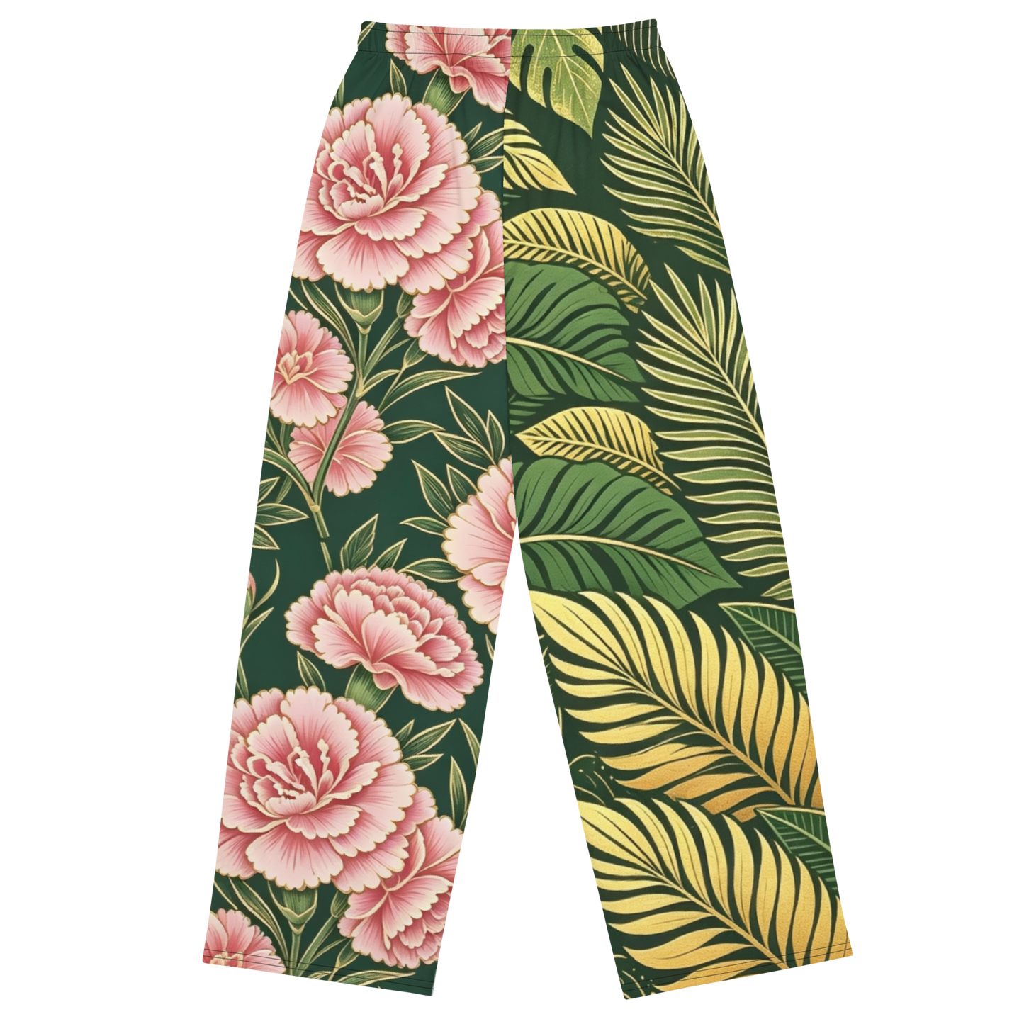 V.I.M Bold Floral Wide-Leg Pants - Velvet Ink Market (V.I.M)
