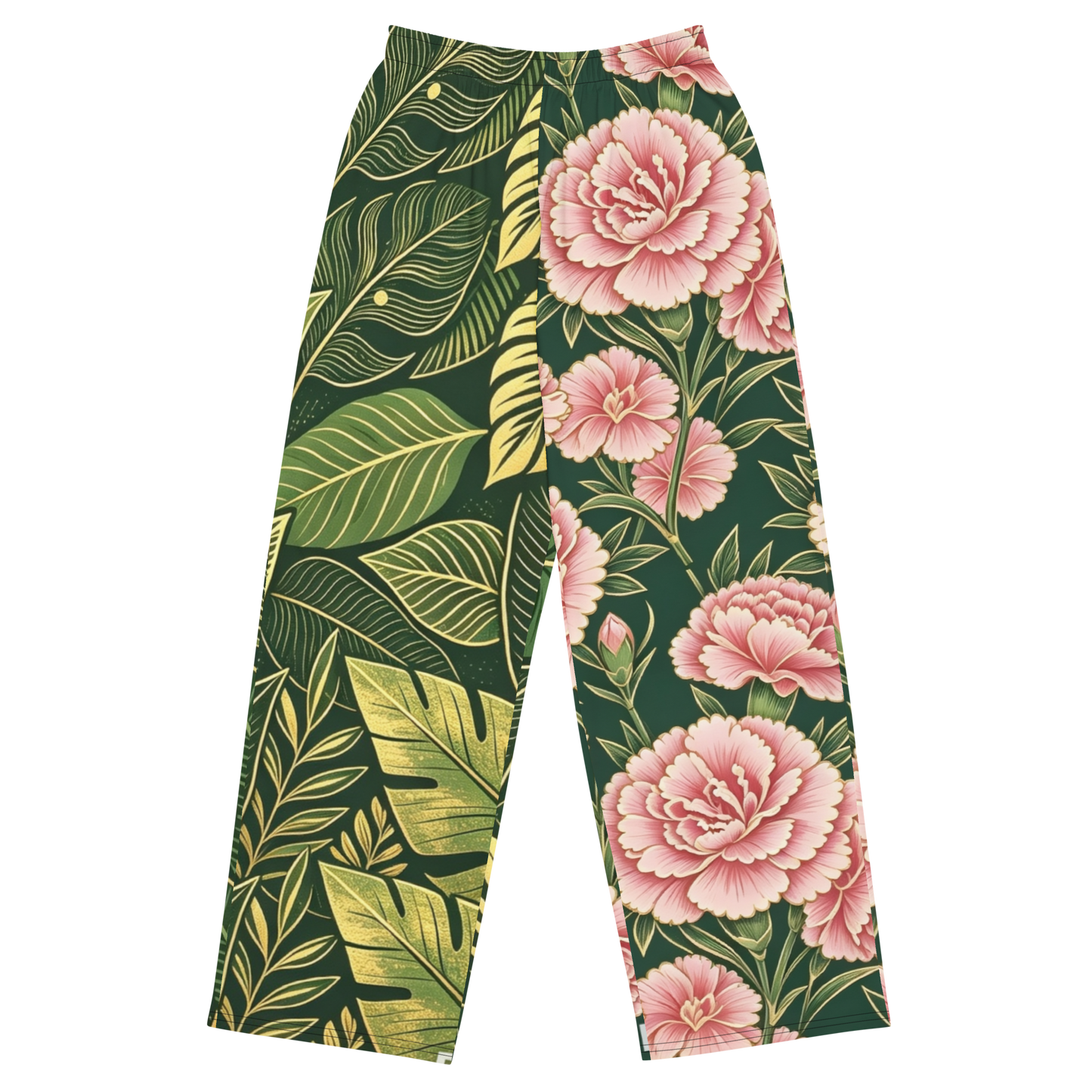 V.I.M Bold Floral Wide-Leg Pants - Velvet Ink Market (V.I.M)