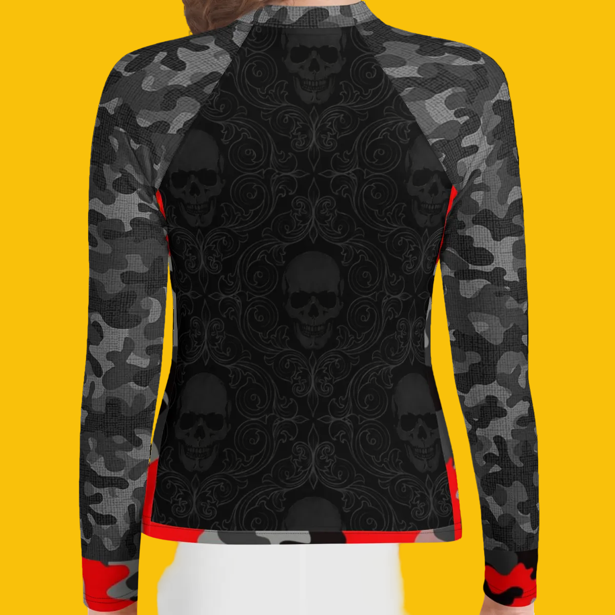 V.I.M Camo Print Youth Rash Guard - Velvet Ink Market (V.I.M)