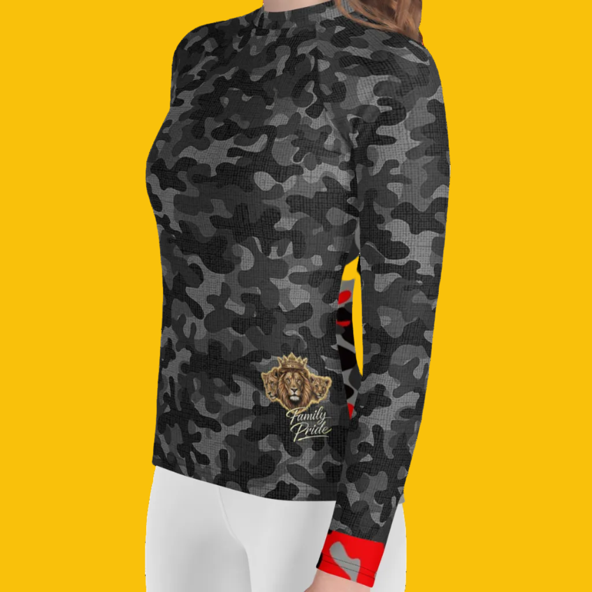 V.I.M Camo Print Youth Rash Guard - Velvet Ink Market (V.I.M)