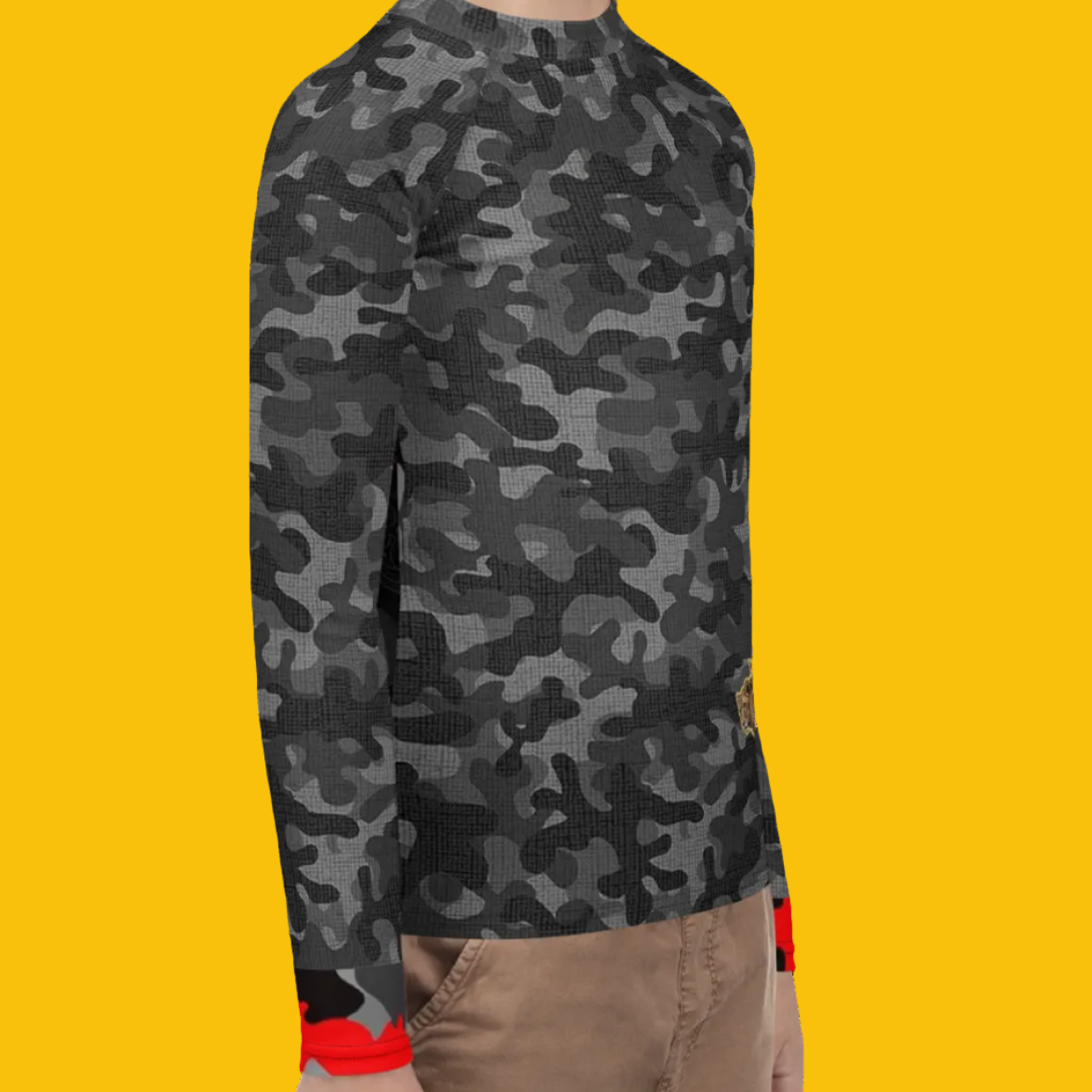 V.I.M Camo Print Youth Rash Guard - Velvet Ink Market (V.I.M)
