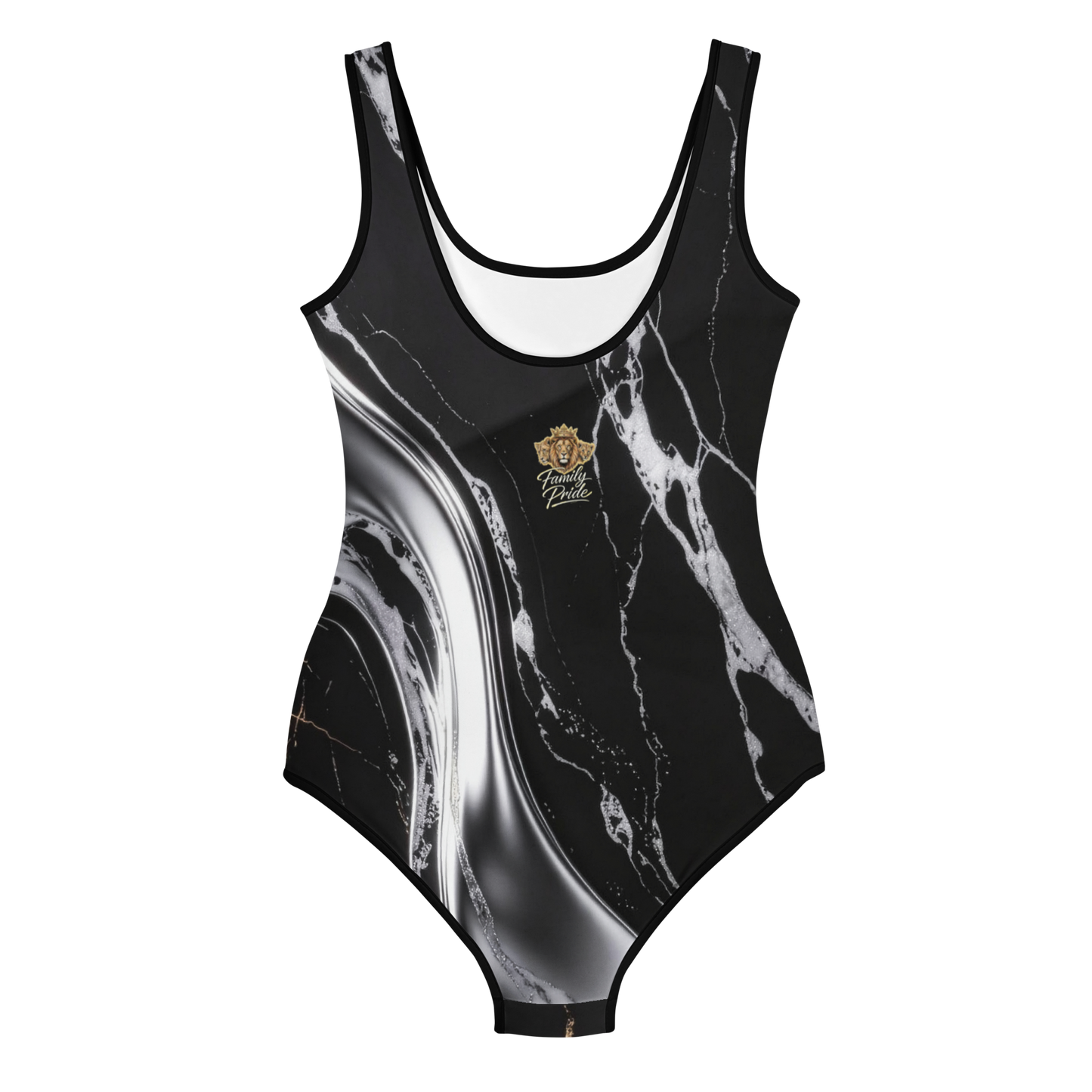 V.I.M Marble Gold & Silver Youth Swimsuit - Velvet Ink Market (V.I.M)