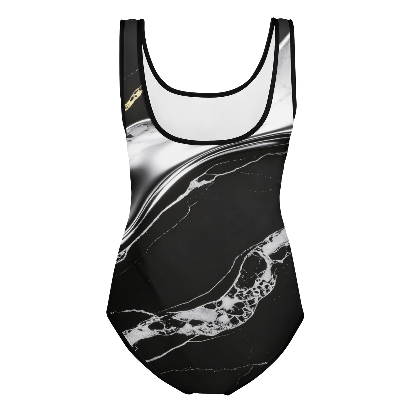 V.I.M Obsidian Marble Youth Swimsuit - Velvet Ink Market (V.I.M)