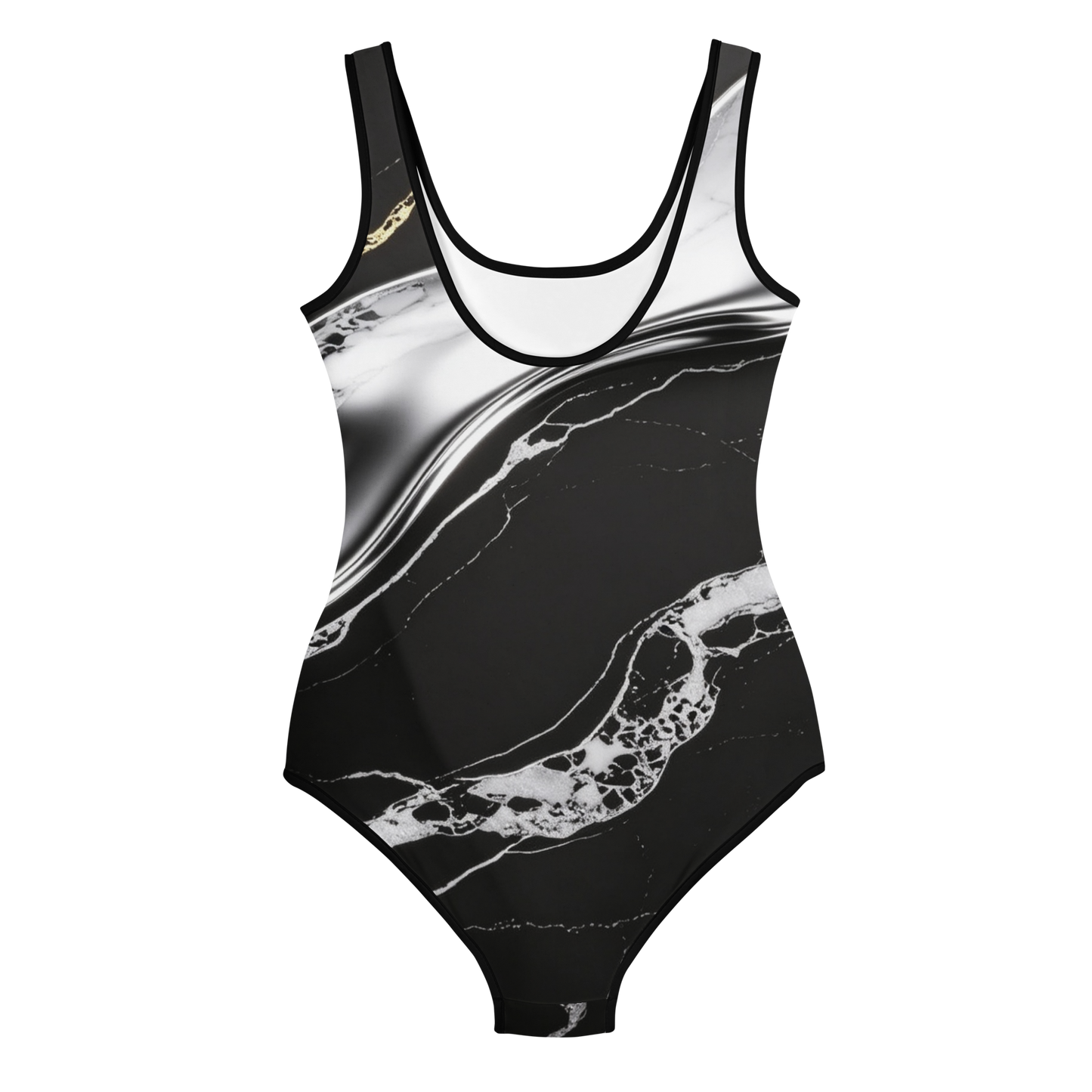 V.I.M Obsidian Marble Youth Swimsuit - Velvet Ink Market (V.I.M)