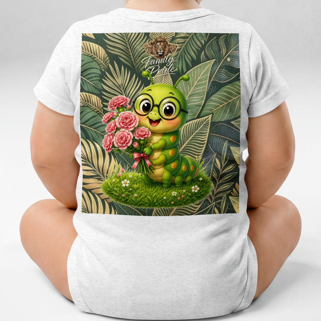 V.I.M Caterpillar & Lady Bird Jersey Bodysuit - Velvet Ink Market (V.I.M)
