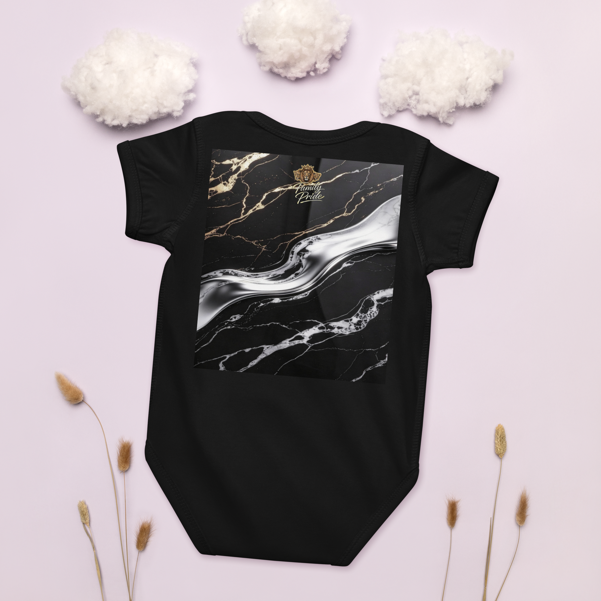 V.I.M Elephant Family Baby Comfort Jersey Bodysuit - Velvet Ink Market (V.I.M)