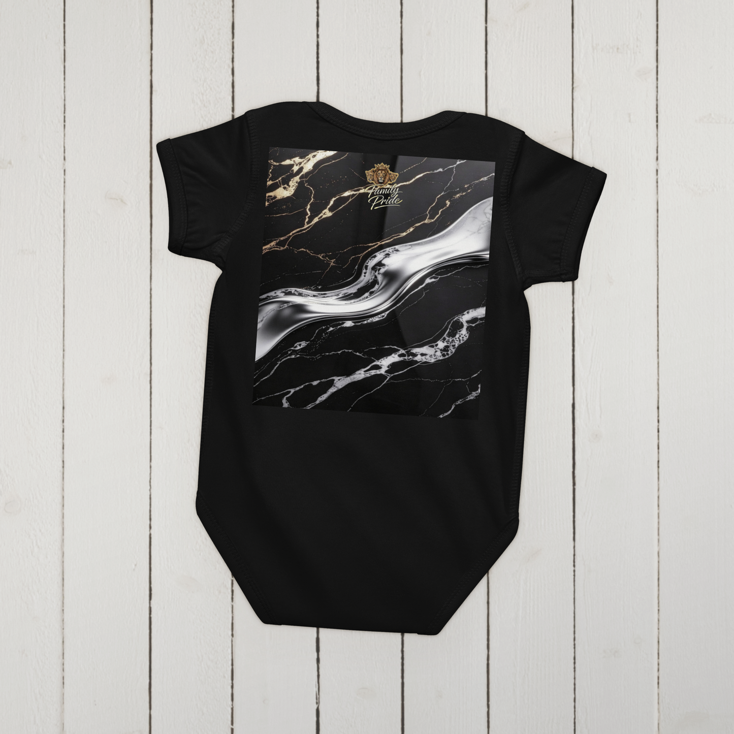 V.I.M Elephant Family Baby Comfort Jersey Bodysuit - Velvet Ink Market (V.I.M)