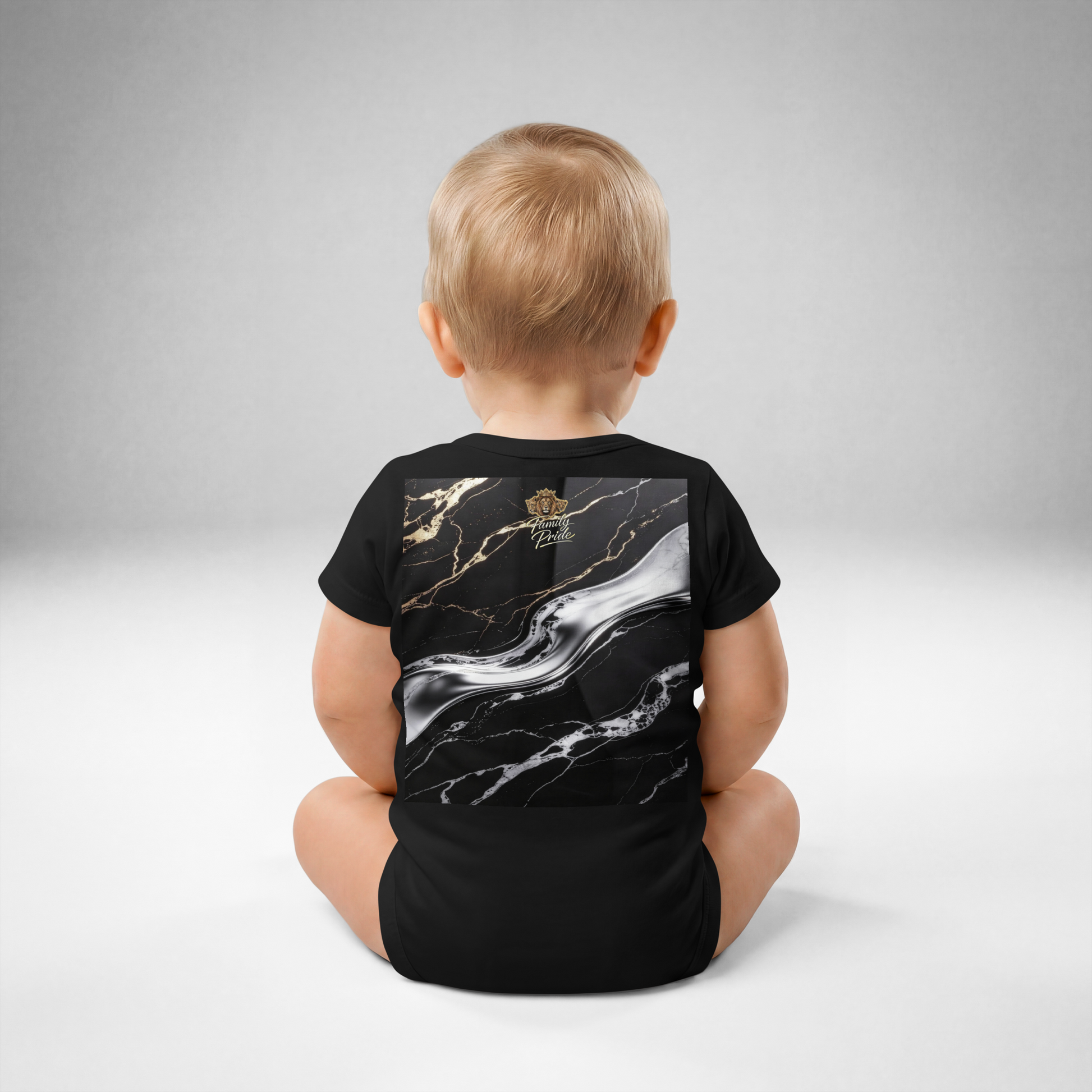 V.I.M Elephant Family Baby Comfort Jersey Bodysuit - Velvet Ink Market (V.I.M)