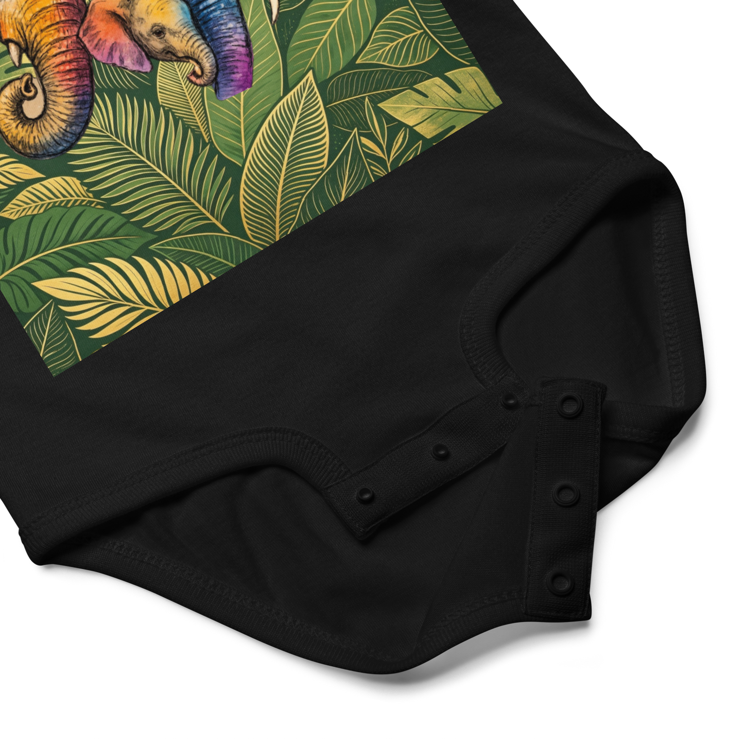 V.I.M Elephant Family Baby Comfort Jersey Bodysuit - Velvet Ink Market (V.I.M)