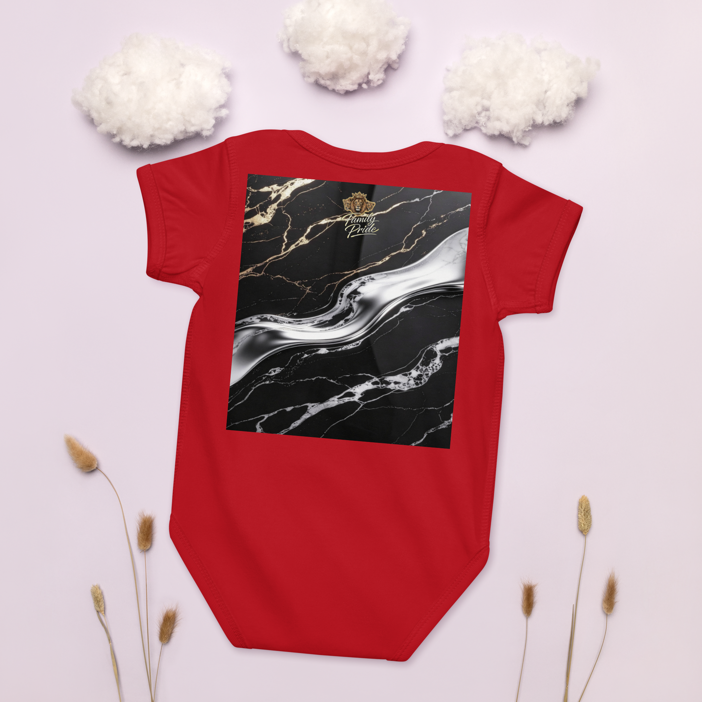 V.I.M Elephant Family Baby Comfort Jersey Bodysuit - Velvet Ink Market (V.I.M)